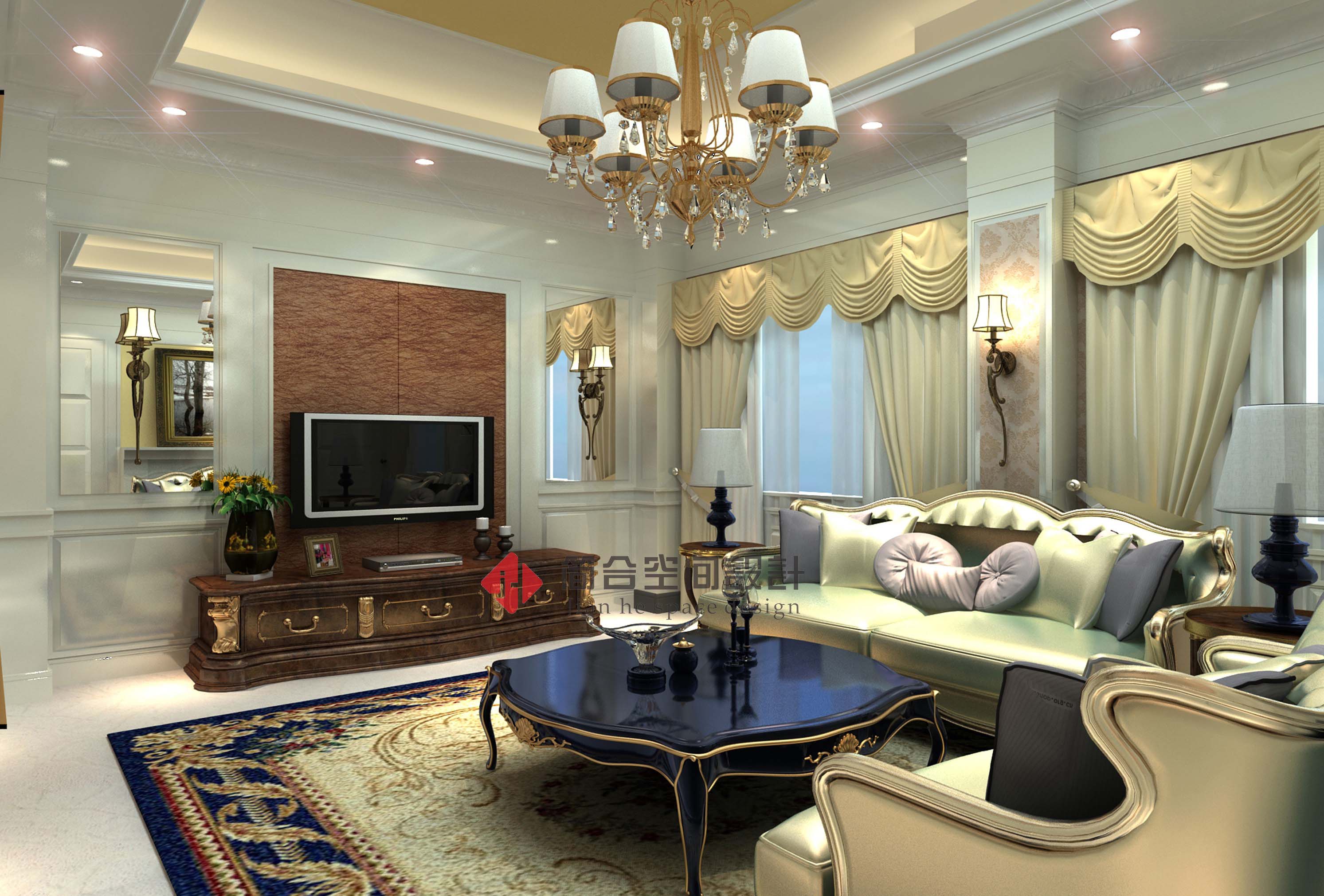 俄罗斯酒店效果图